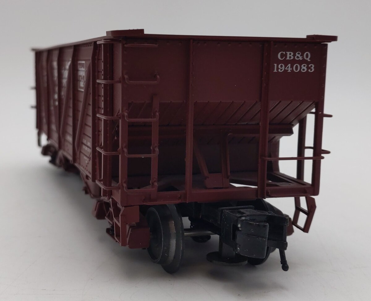 Atlas 6422-4 O CB&Q 50 Ton War Emergency Hopper w/ Coal Load #194083 (3-Rail) LN/Box
