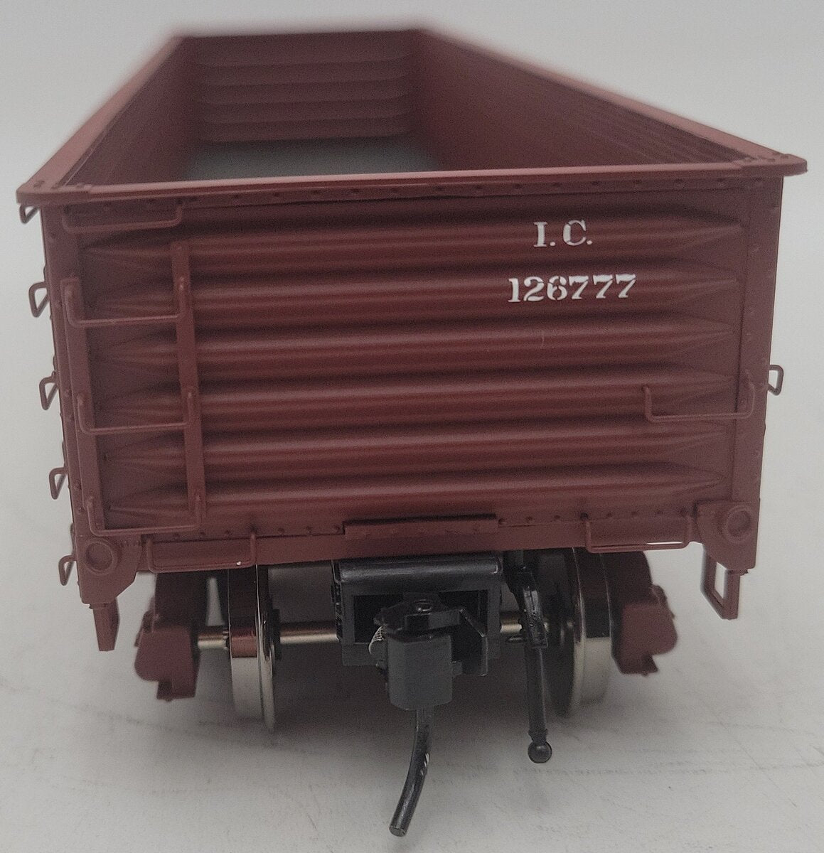 Atlas 9815 O Scale Illinois Central 40' USRA Composite Gondola #126777 (2-Rail) EX/Box