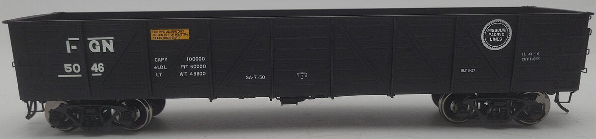 Atlas 9816-2 O Scale Great Northern Gondola Car #5046 (2-Rail) EX/Box