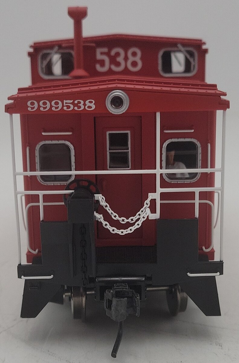 Atlas 7605-3 O Scale Santa Fe EV Caboose #999538 (2-Rail) EX/Box
