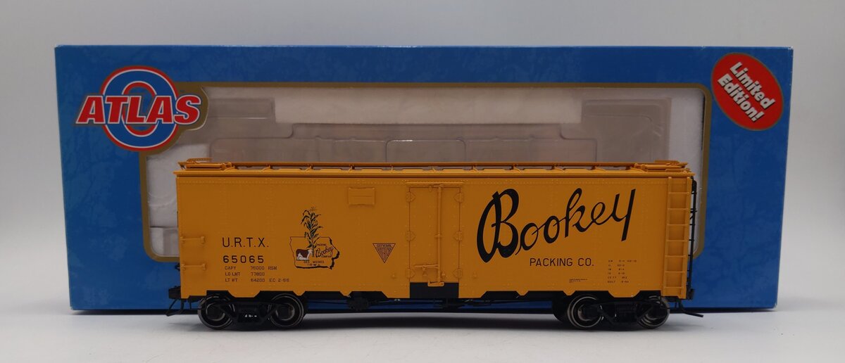 Atlas 9515-1 O Scale Brookey 40' Steel Reefer Car #65065 (2 Rail) LN/Box