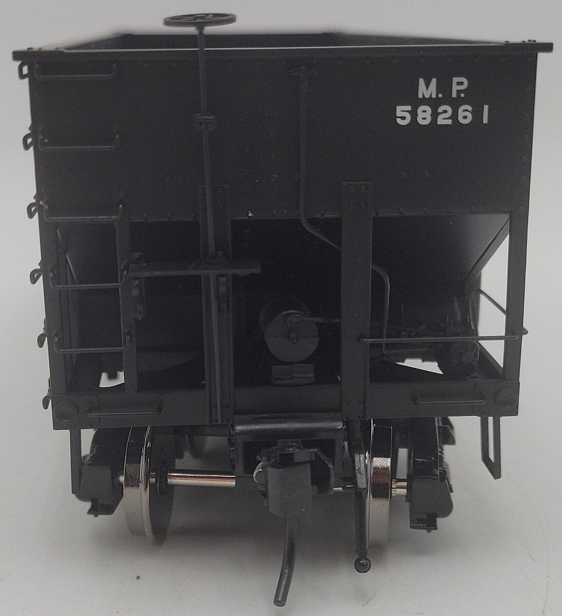 Atlas 9497-3 O Scale Missouri Pacific 55-Ton Coal Hopper Car #58261 (2-Rail) EX/Box