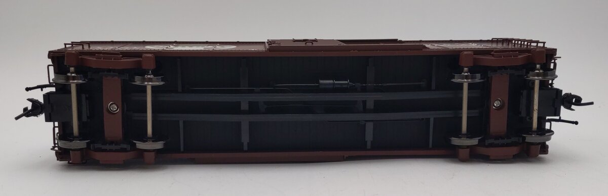 Atlas 9336-1 O Scale Santa Fe Steel Re-Built Box Car #149975 (2 Rail) LN/Box