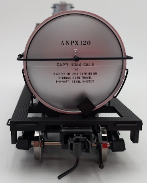 Atlas 9223-1 O Scale Anchor Petroleum 11000 Gallon Tank Car #120 (2 Rail) EX/Box
