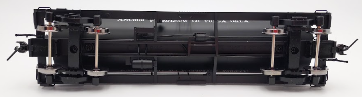 Atlas 9223-1 O Scale Anchor Petroleum 11000 Gallon Tank Car #120 (2 Rail) EX/Box