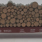 Atlas 7288-3 O Scale T&NO Pulpwood Flatcar #9021 (2-Rail) EX/Box