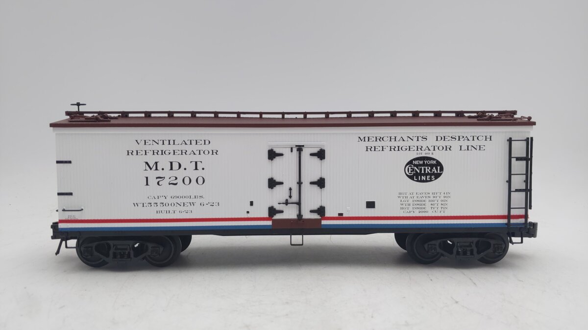 Atlas 6720-4 O M.D.T. Woodside Refrigerator Car #17200 (3-Rail) LN/Box