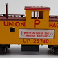 Atlas 0759-2 O Scale Union Pacific Extended Vision Caboose #25740 (2-Rail) EX/Box