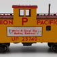 Atlas 0759-2 O Scale Union Pacific Extended Vision Caboose #25740 (2-Rail) EX/Box