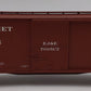 Atlas 8302-4 O Gauge Elgin Joliet & Eastern Wood Boxcar #7695 (3-Rail) LN/Box
