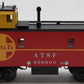 MTH 20-91018 O Gauge Red Santa Fe Steel Caboose #999600 EX/Box