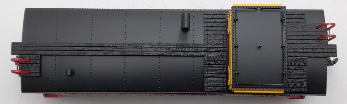 MTH 20-91018 O Gauge Red Santa Fe Steel Caboose #999600 EX/Box