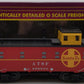 MTH 20-91018 O Gauge Red Santa Fe Steel Caboose #999600 EX/Box