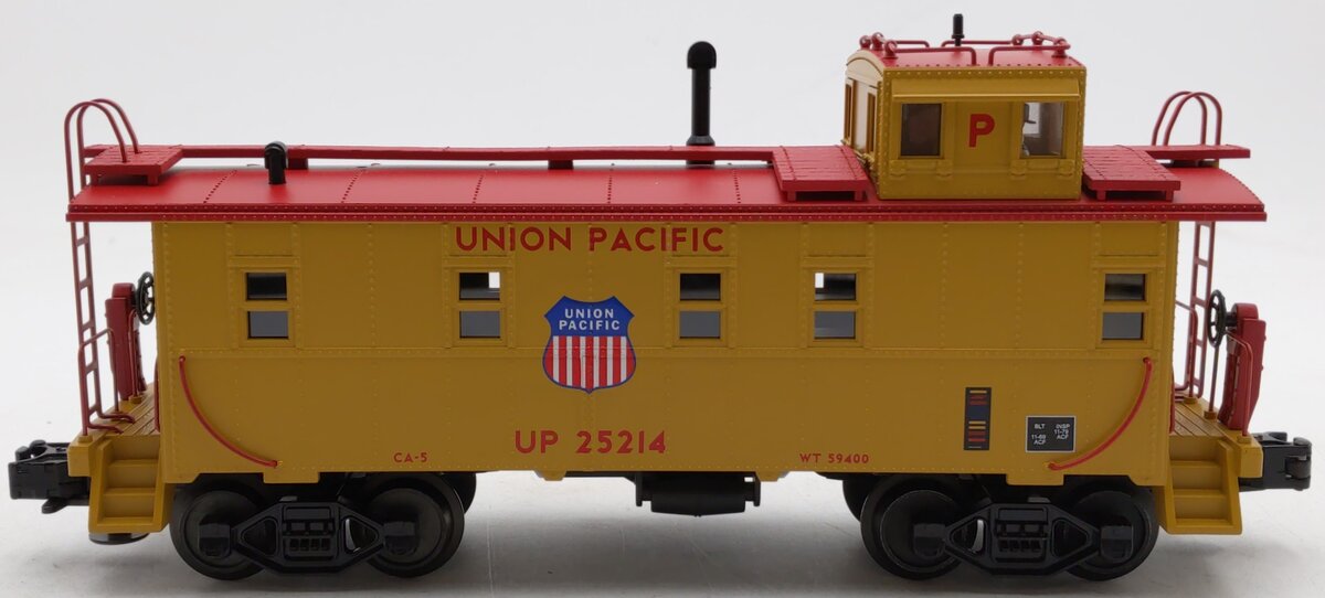 MTH 20-91022 O Gauge Union Pacific Steel Caboose #25214 EX/Box