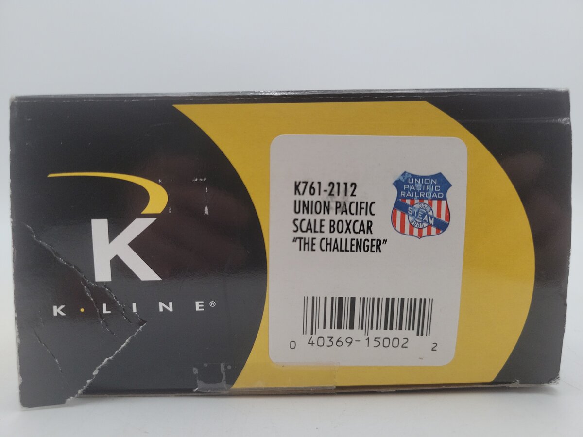 K-Line K761-2112 O Gauge Union Pacific Boxcar 