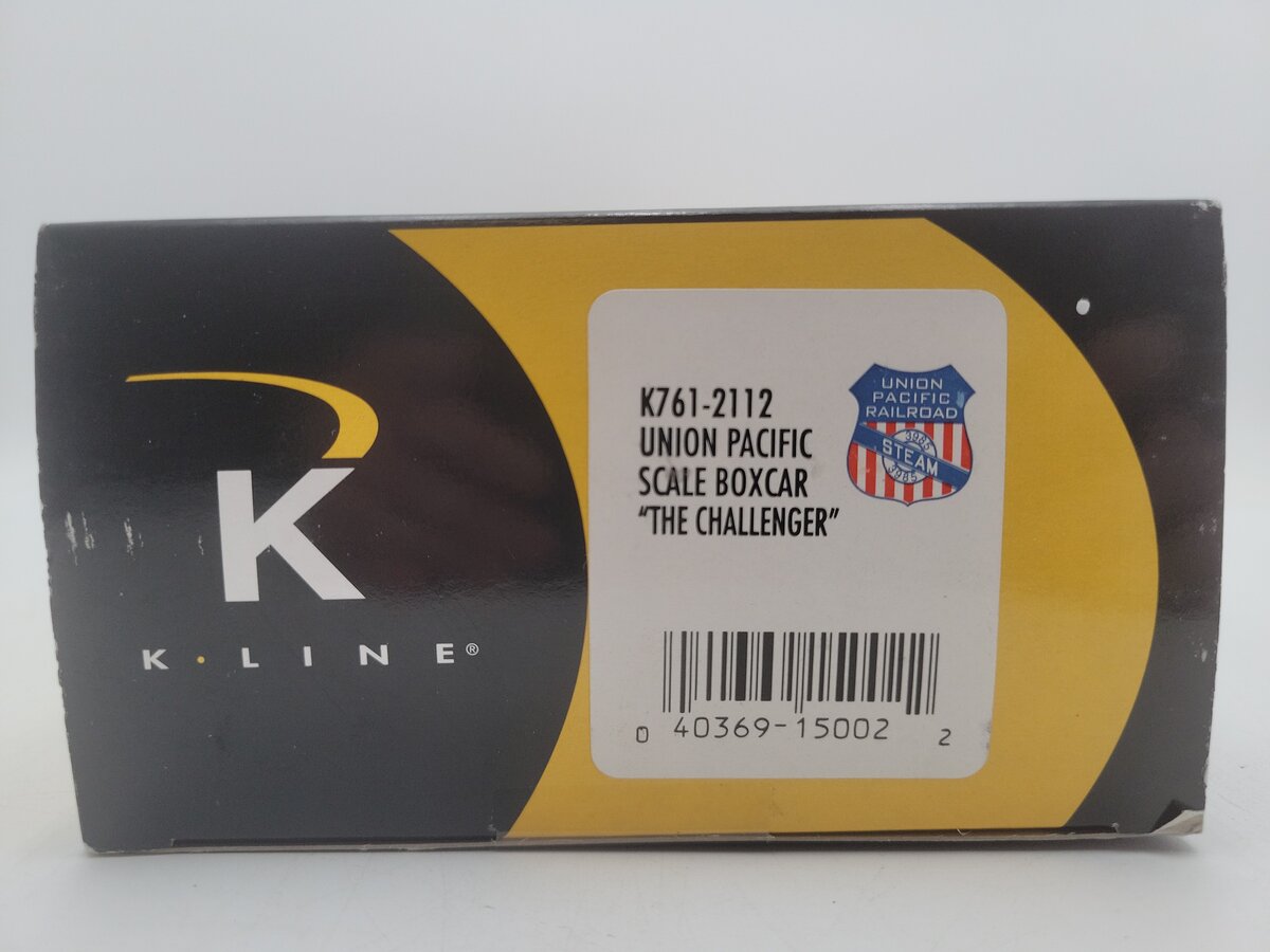 K-Line K761-2112 O Gauge Union Pacific Boxcar 