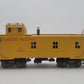 K-Line K616-2112 O Gauge Union Pacific Illuminated Smoking Caboose #2553 EX/Box