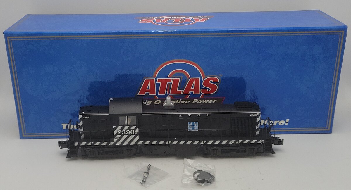 Atlas 6876-1 O Santa Fe Alco RS-1 Powered Diesel Locomotive #2396 EX/Box