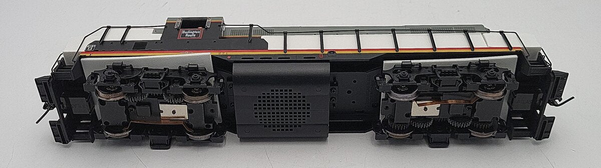 Atlas 3419-1 O Scale Burlington Diesel Locomotive 2-Rail EX/Box