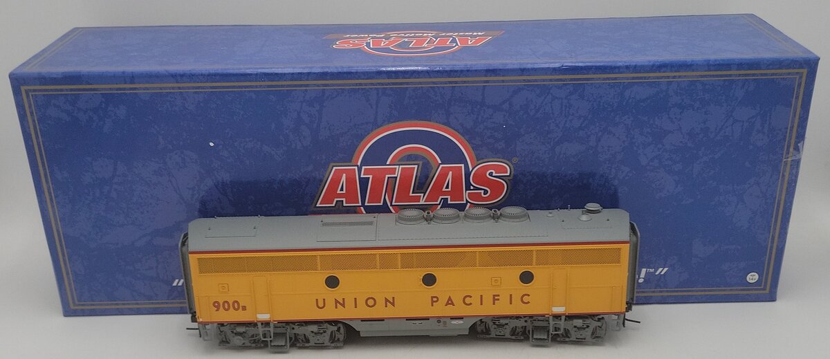 Atlas 3650-1 O UP Powered F3B Phase 2 Diesel Locomotive w/TMCC #900B (2-Rail) EX/Box