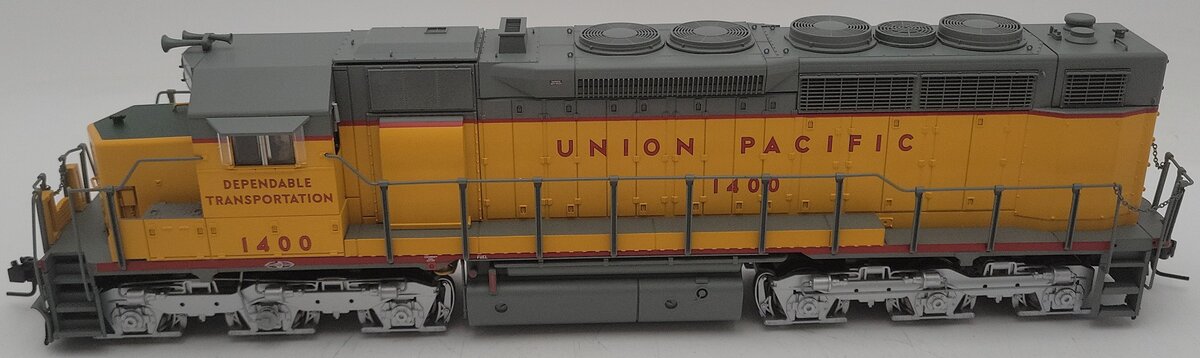 Atlas 5812-3 O Scale Union Pacific Diesel Locomotive #1400 (2-Rail) EX/Box