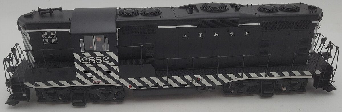 Atlas 3906-2 O Santa Fe GP-7 Phase II Diesel Locomotive #2852 w/ DCC (2 Rail) EX/Box