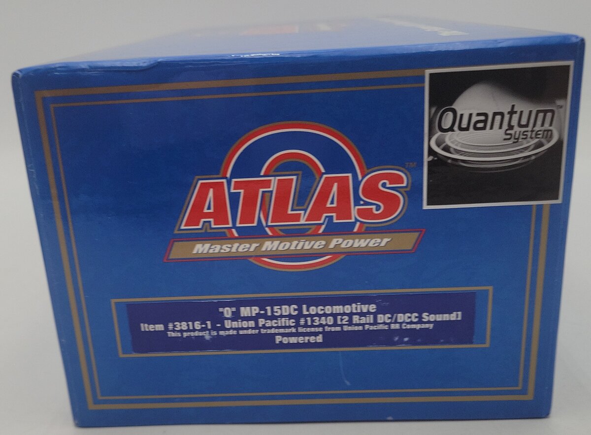 Atlas 3816-1 O Gauge Union Pacific Diesel Locomotive #1340 EX/Box