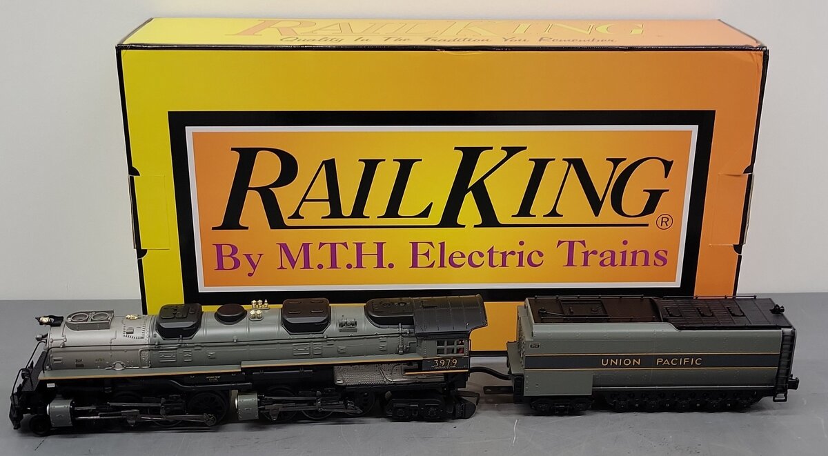 MTH 30-1542-1 Union Pacific 4-6-6-4 Imperial Challenger Steam Engine w/PS2 #3979 EX/Box