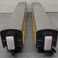 MTH 30-6738 O UP 60' Streamlined ABS Sleeper/Diner Passenger Car Set (Set of 2) EX/Box