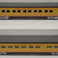 MTH 30-6738 O UP 60' Streamlined ABS Sleeper/Diner Passenger Car Set (Set of 2) EX/Box