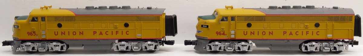 K-Line K25901 O Union Pacific F-3 AA Diesel Locomotive Set w/TMCC EX/Box