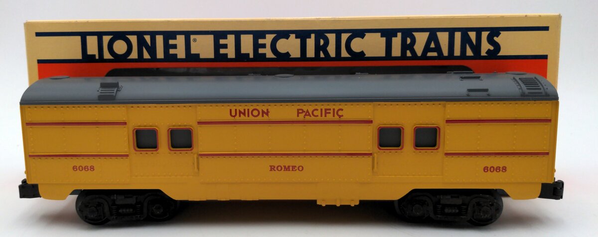 Lionel 6-16068 O Gauge Union Pacific "Romeo" Baggage Car #6068 NIB