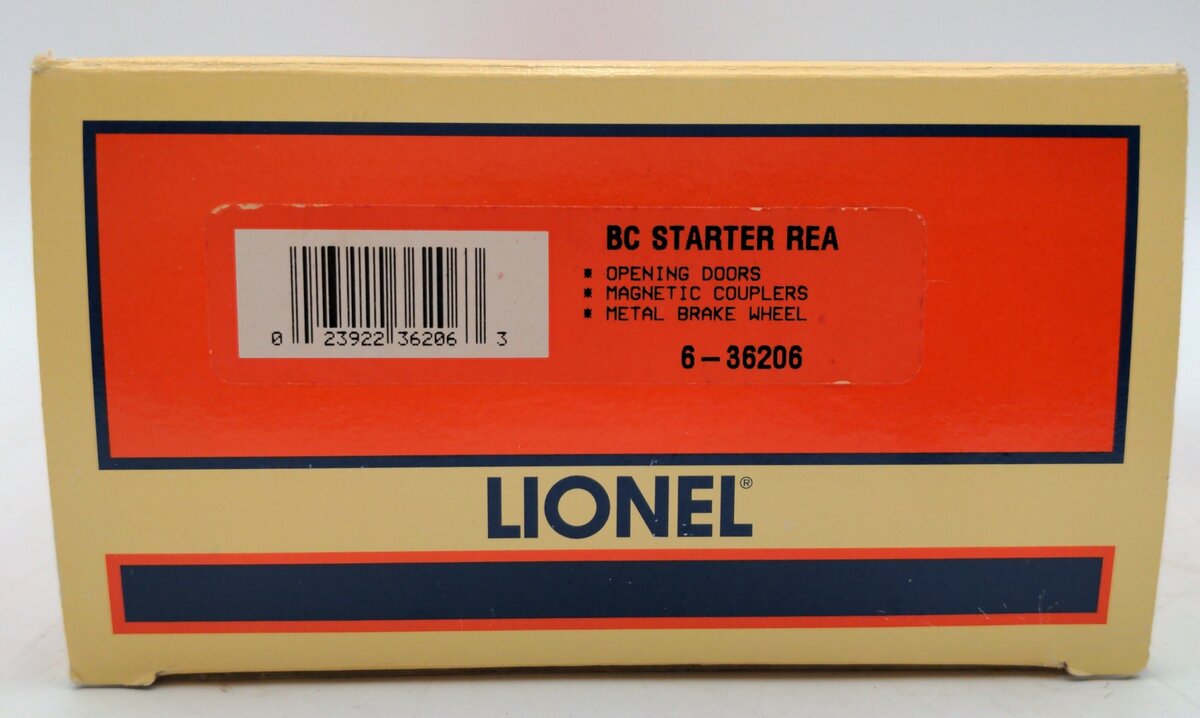 Lionel 6-36206 O Gauge Railway Express Agency Boxcar #6266 NIB