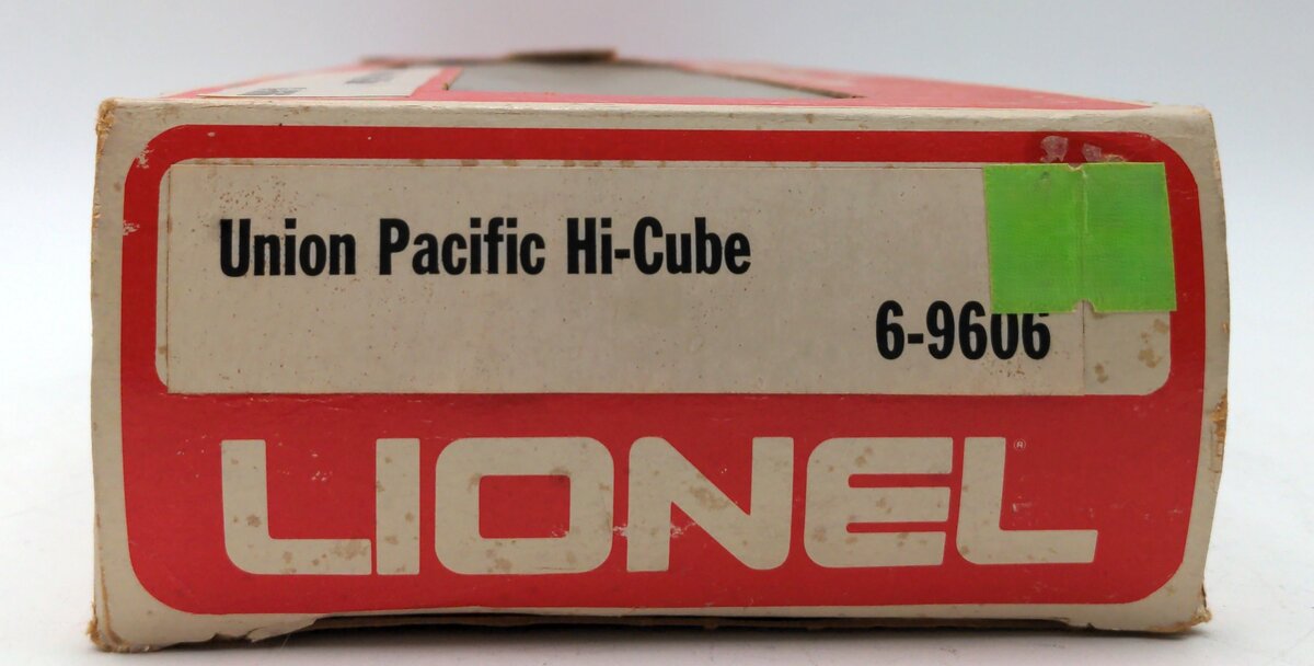 Lionel 6-9606 O Gauge Union Pacific Hi-Cube Boxcar LN/Box