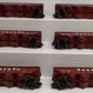 MTH 20-97058 O Gauge Santa Fe Premier 4-Bay Hopper Car Set (Set of 6) EX/Box