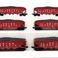 MTH 30-7521 O Union Pacific 4-Bay Hopper Car Set with Load (Set of 6) LN/Box