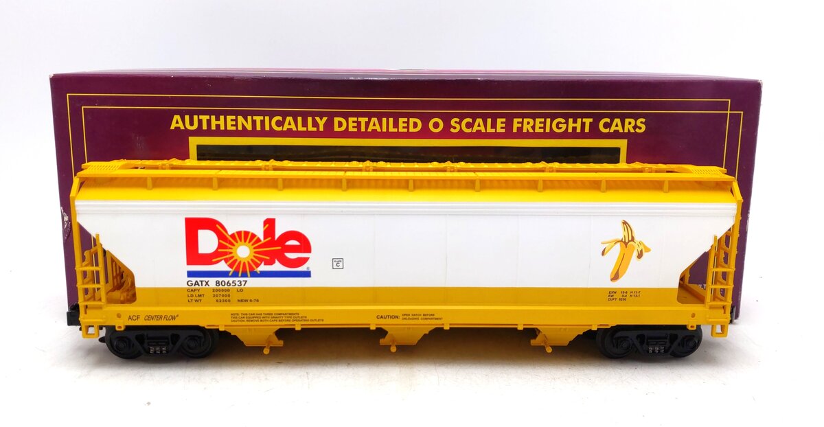 MTH 20-90109G O Dole 3-Bay Center Flow Hopper #806537 NIB