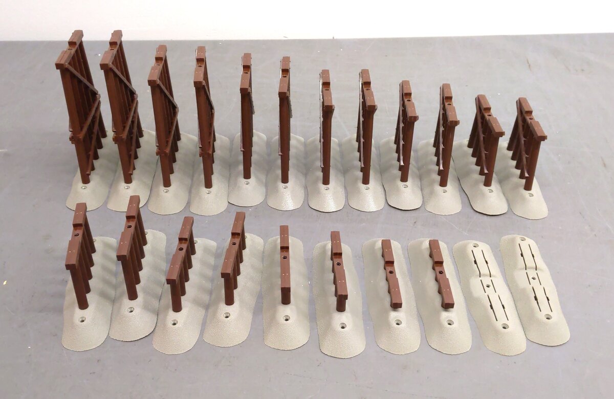 Lionel 6-12037 O FasTrack Graduated Trestle Set LN/Box