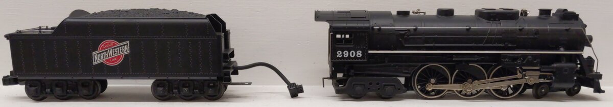 Lionel 6-18093 O Gauge C&NW 4-6-4 Hudson Steam Locomotive & Tender #2908 LN/Box