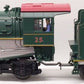 Lionel 6-38626 O Holiday Mikado JR. 2-8-2 Steam Locomotive & Tender Green #25 EX/Box