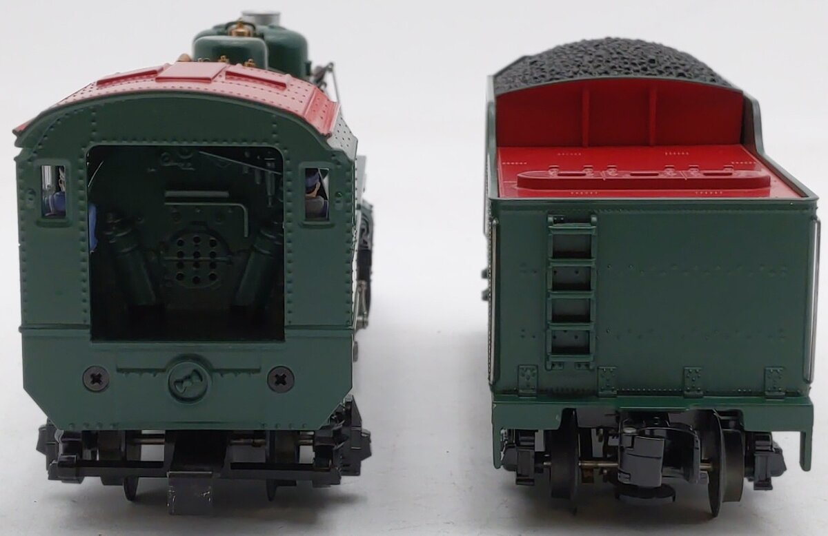 Lionel 6-38626 O Holiday Mikado JR. 2-8-2 Steam Locomotive & Tender Green #25 EX/Box