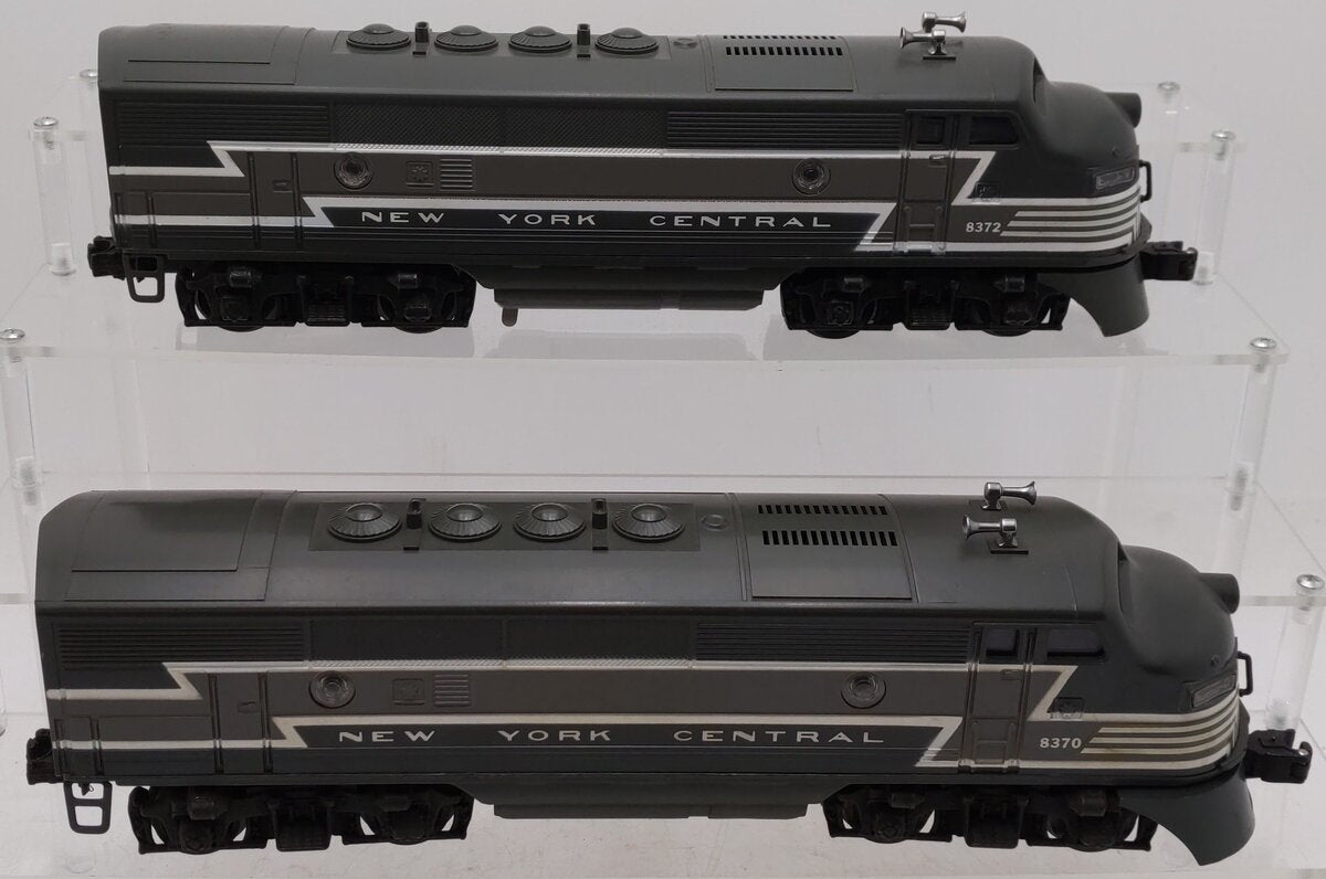 Lionel 6-8370 O Gauge New York Central F3 AA Diesel Locomotives #8372/#8370 EX/Box