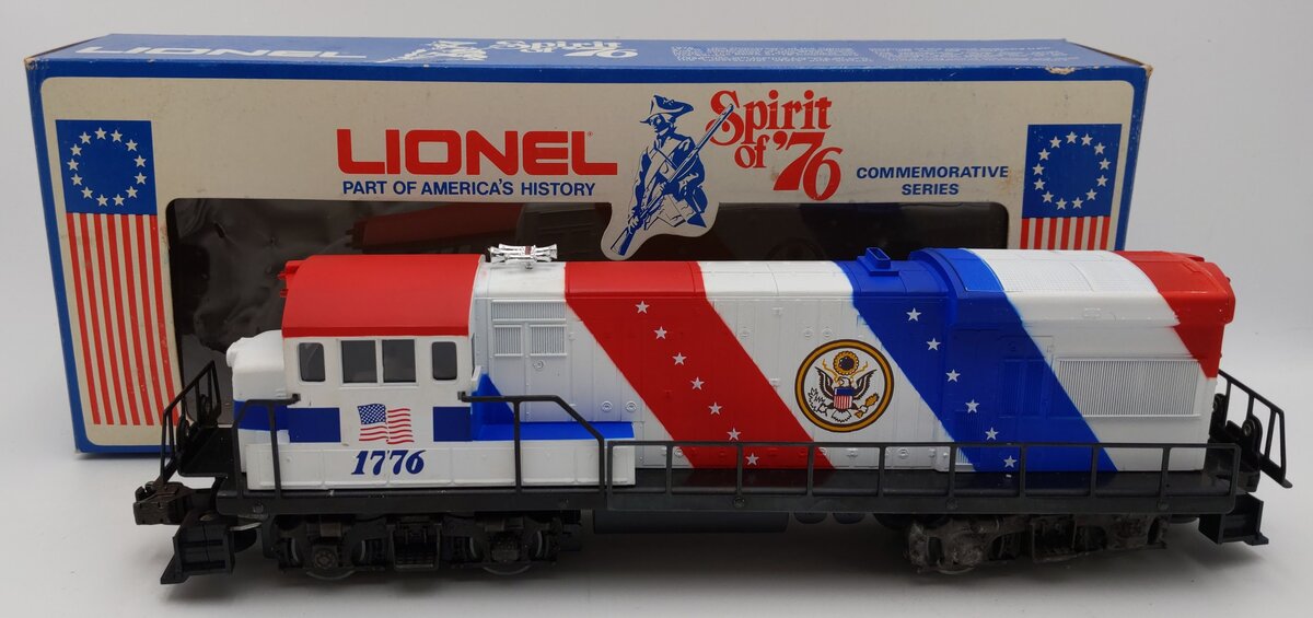 Lionel 6-1776 O Gauge Spirit of 76 U36B Powered Diesel Locomotive LN/Box