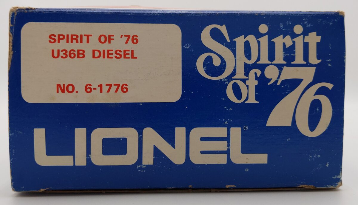 Lionel 6-1776 O Gauge Spirit of 76 U36B Powered Diesel Locomotive LN/Box