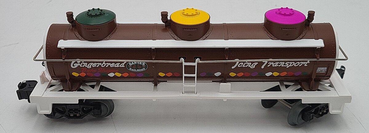 Lionel 6-25959 O Gauge Gingerbread 3-Dome Tank Car EX/Box