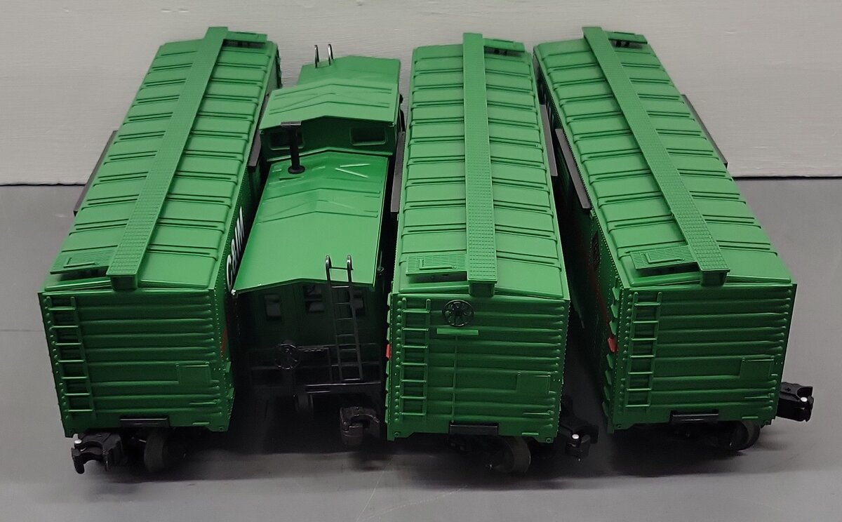 Lionel 6-18556 O Gauge Sears Chicago & Illinois Midland Freight 4-Car Set VG/Box