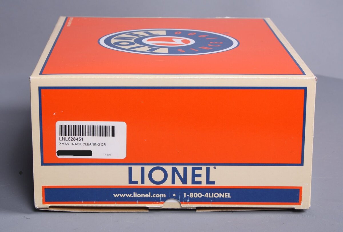 Lionel 6-28451 O Gauge Christmas Holiday Track Cleaning Car LN/Box