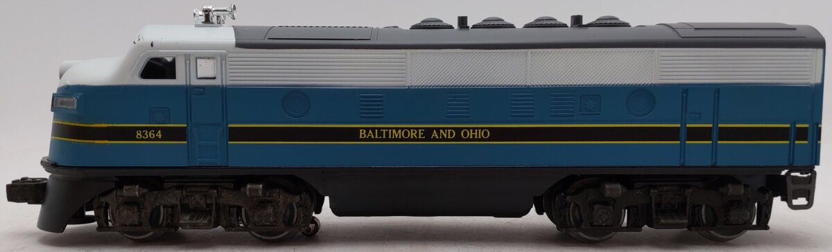 Lionel 6-8364 O Gauge Baltimore & Ohio F3 A Non-Powered Diesel Locomotive VG/Box