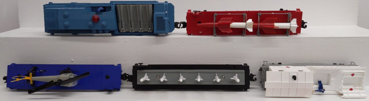 Lionel 6-21788 O PWC 2527 Missile Launch Train Set EX/Box