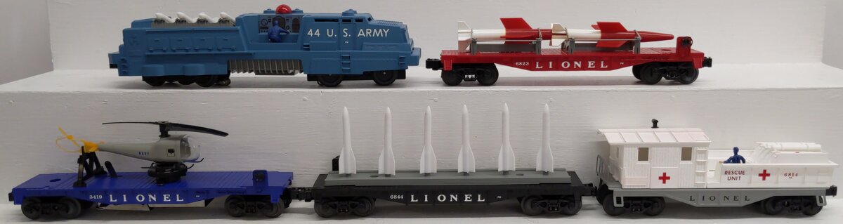 Lionel 6-21788 O PWC 2527 Missile Launch Train Set EX/Box